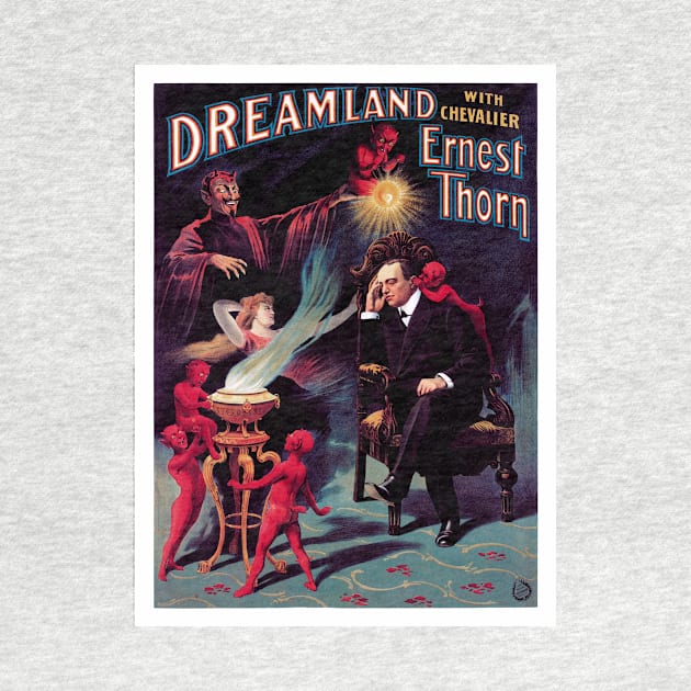 Vintage Magician Poster Austria Ernest Thorn by vintagetreasure